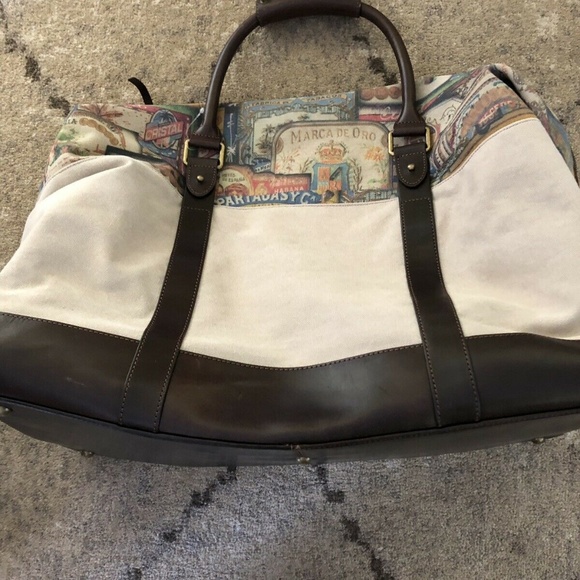 Robert Graham BADILOIN Cuban Cigar weekender bag - Picture 4 of 4